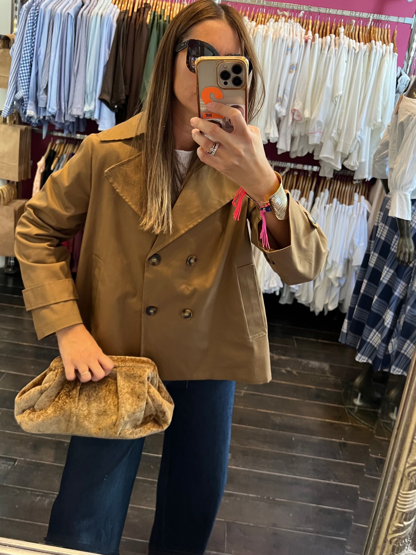 Trench corto
