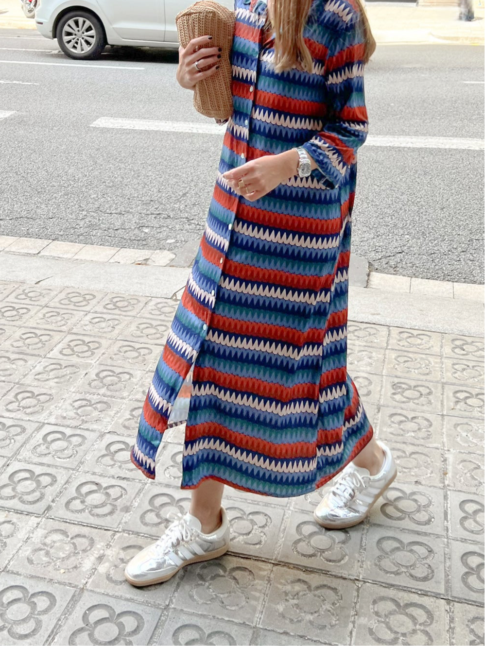 Vestido ZigZag Blue