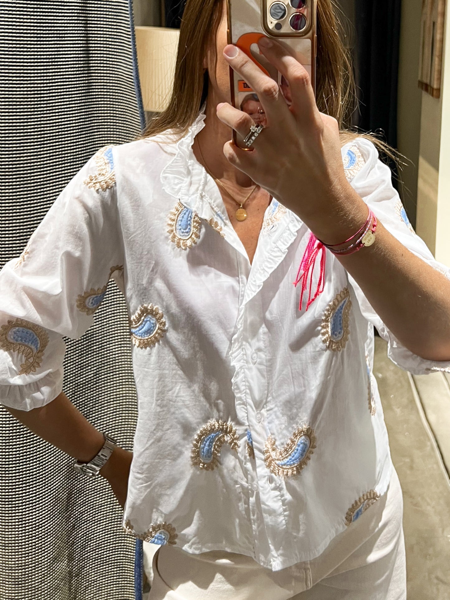 Camisa paisley