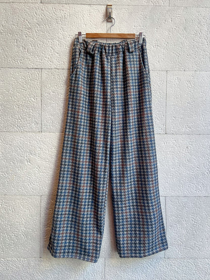 Pantalón Cuadros Gris