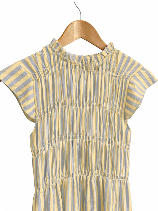 Vestido Allegra yellow&blue