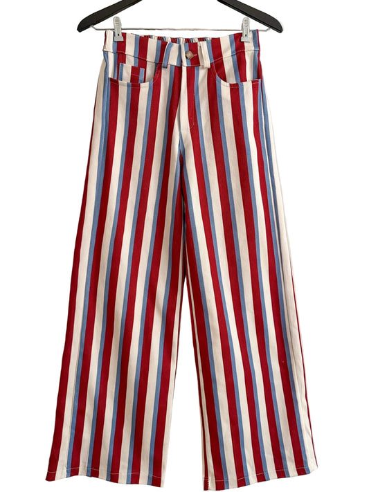 Jeans Rayas red&blue