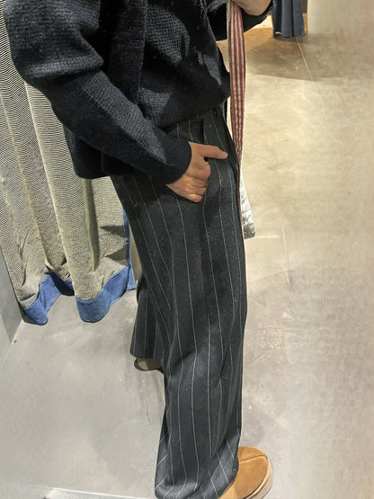 Pantalón Rayas Black