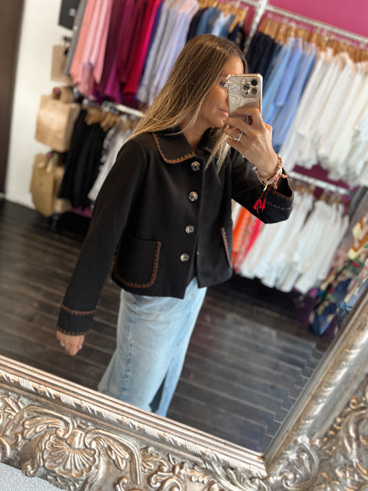 Chaqueta Ribete