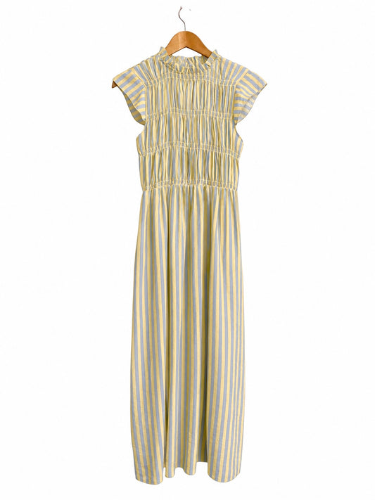 Vestido Allegra yellow&blue