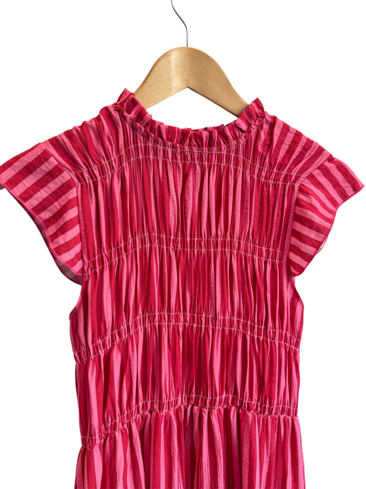 Vestido Allegra fresa